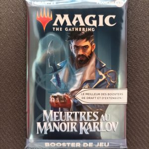 Booster Magic the gathering : MEURTRES AU MANOIR KARLOW
