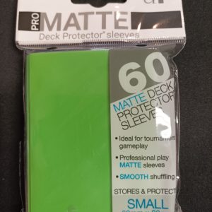X60 Sleeves Ultra Pro Matte Vert 62x89mm Japenese Size