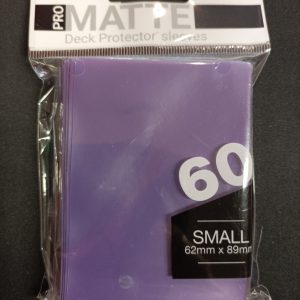 X60 Sleeves Ultra Pro Matte Violet 62x89mm Japenese Size