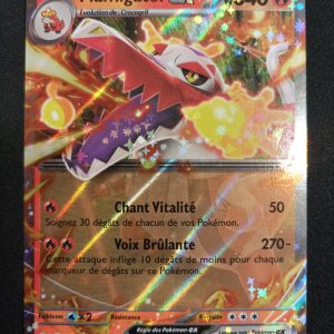 Flamigator Ex Svp 034 Promo Écarlate Et Violet