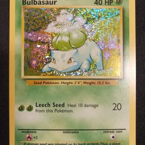 Bulbasaur 001/034 Holo Classic Card Game