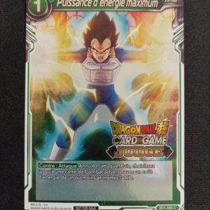 Puissance d'Energie Maximum bt1-080 JUDGE