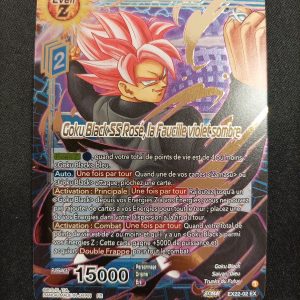 Goku  Black SS Rosé La Faucille Violet Sombre ex22-02