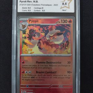 Pyroli 013/131 Masterball Évolutions Prismatiques PCA 9.5