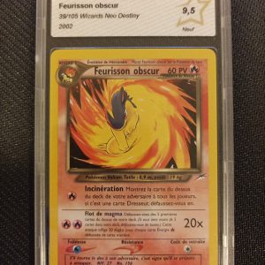 Feurisson Obscur 39/105 Néo Destiny PCA 9.5