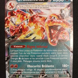 Dracaufeu Ex 125/197 Flammes Obsidiennes