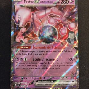 Mewtwo Ex svp 205 Promo Écarlate Et Violet