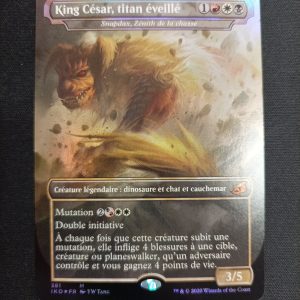 King César Titan Éveillé Lair Of Behemoths Extras FOIL