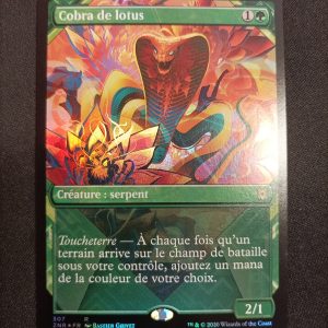 Cobra De Lotus Renaissance De Zendikar Extras FOIL
