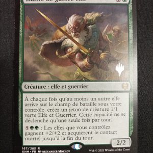 Maître De Guerre Elfe Promo