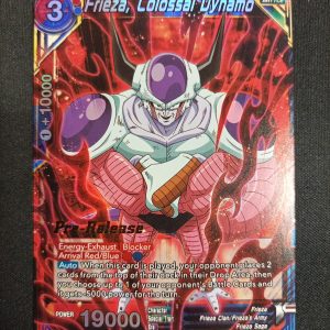 Frieza Colossal Dynamo bt10-149 PRE-RELEASE