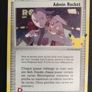 Admin Rocket 86/109 Holo Célébrations