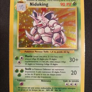 Nidoking 11/102 Holo Set De Base