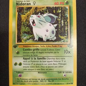 Nidoran 57/64 Jungle Édition 1
