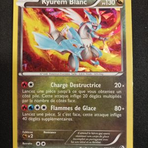 Kyurem Blanc 102/149 Holo Deck Noir Et Blanc