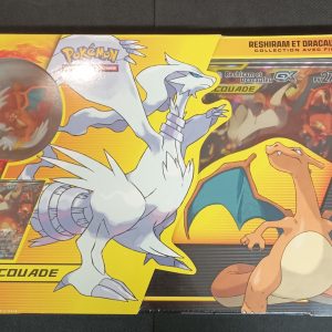 Coffret Reshiram Et Dracaufeu GX Avec Figurine