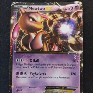 Mewtwo Ex bw45 Promo Noir Et Blanc