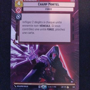 Champ Mortel 405 Légendes De La Force