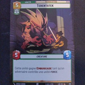 Terentatek 858 Foil Légendes De La Force