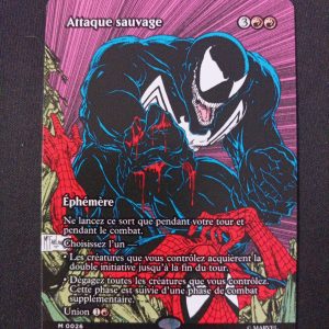 Attaque sauvage Spiderman