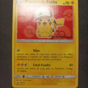 Pikachu De Sacha sm109 Promo Soleil Et Lune