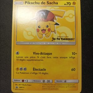 Pikachu sm111 Promo Soleil Et Lune