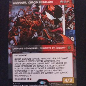 Carnage Chaos Écarlate Spiderman
