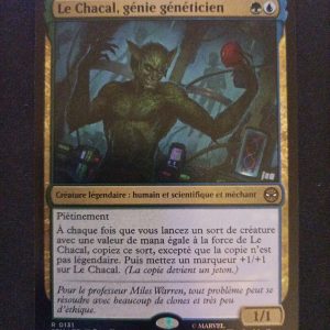 Le Chacal Génie Généticien Foil Spiderman