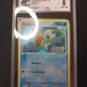 Carapuce 63/100 Reverse Ex Gardiens De Cristal CCC 8