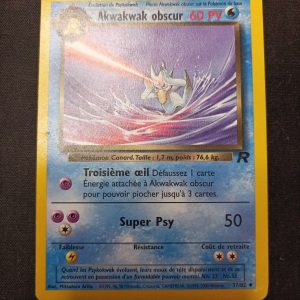 Akwakwak Obscur 37/82 Team Rocket