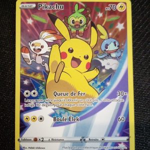 Pikachu Swsh020 Promo Épée Et Bouclier