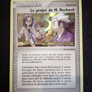 Le Projet De M. Rochard 79/106 Reverse Ex Émeraude