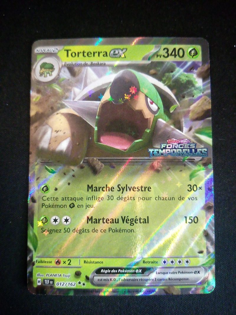 Torterra Ex 012 Temporal Forces Pokémon Tcg
