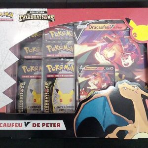 Coffret Dracaufeu V De Peter Célébrations Épée Et Bouclier