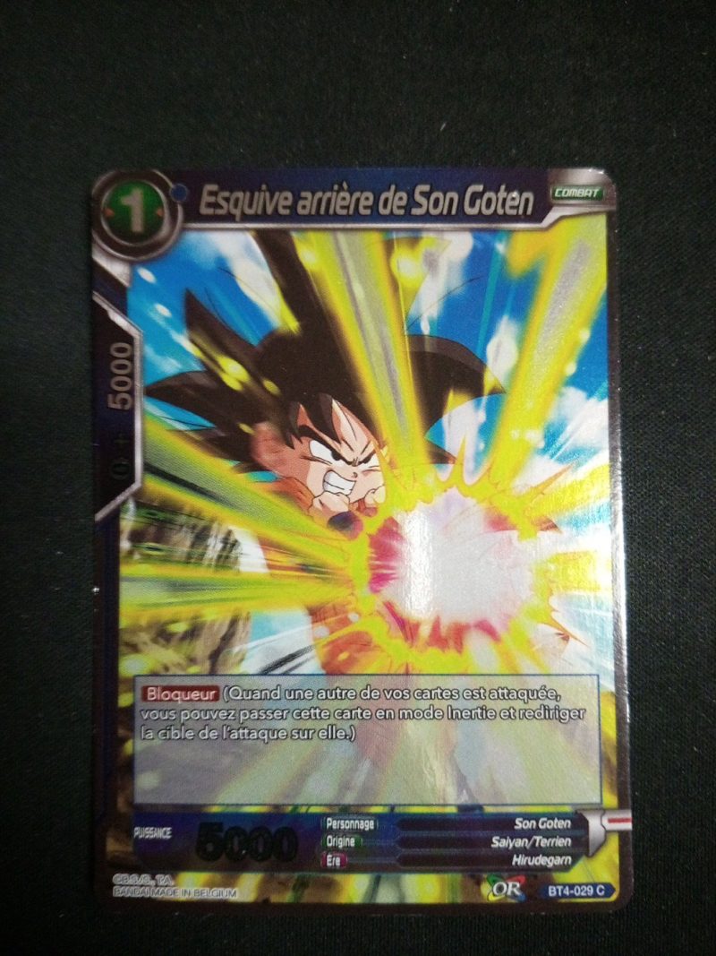 Esquive Arrière De Son Goten Bt4-029 Foil