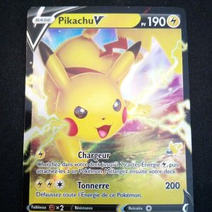Pikachu V 043/185 Voltage Éclatant Académie De Combat