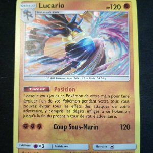Lucario Sm54 Holo Promo Soleil Et Lune