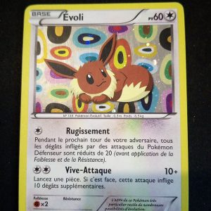 Evoli Bw94 Holo Promo Noir Et Blanc