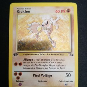 Kicklee 7/62 Holo Fossile Édition 1