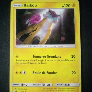 Raikou 32/73 Holo Deck Soleil Et Lune