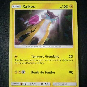 Raikou 32/73 Holo Deck Soleil Et Lune