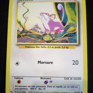Rattata 61/102 Set De Base