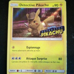 Pikachu Sm170 Holo Promo Détective Pikachu