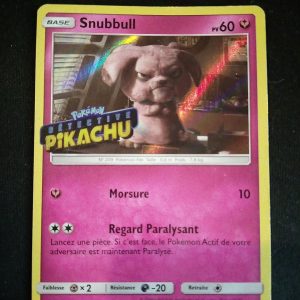 Snubbull Sm200 Holo Promo Détective Pikachu