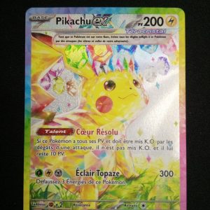 Pikachu Ex 238/191 Étincelles Déferlantes