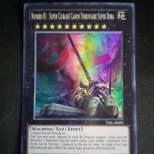 Numéro 81 Super Cuirassé Canon Ferroviaire Super Dora Tdil-fr091