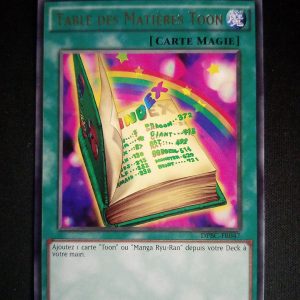 Table Des Matières Toon Dpbc-fr047