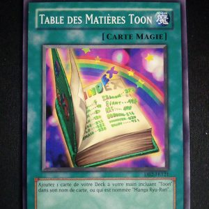 Table Des Matières Toon Db2-fr121